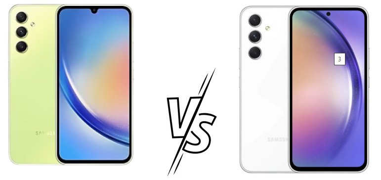 Samsung Galaxy A34 5G vs Samsung Galaxy A54 5G
